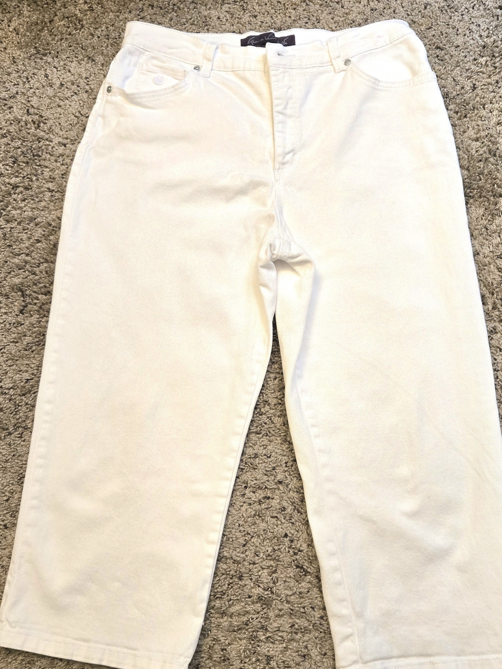 Capri  Denim Stretch Women's  - Sz Jr 12 30x19 Gloria Vanderbuilt